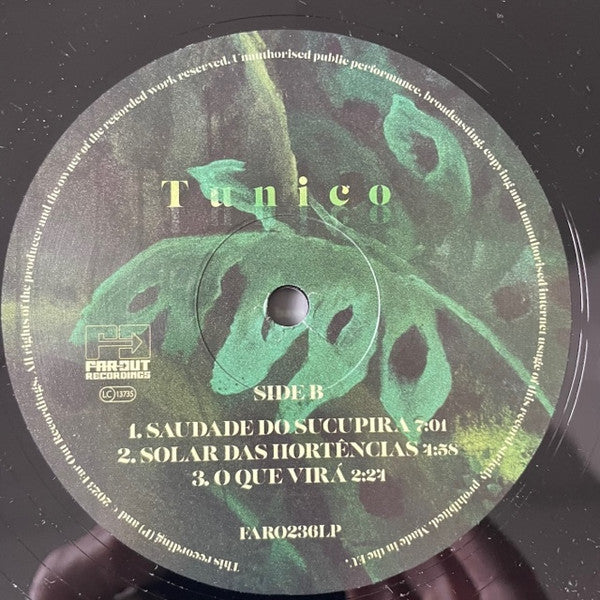 Tunico – Tunico (LP, Far Out Recordings, 2023) Image 4