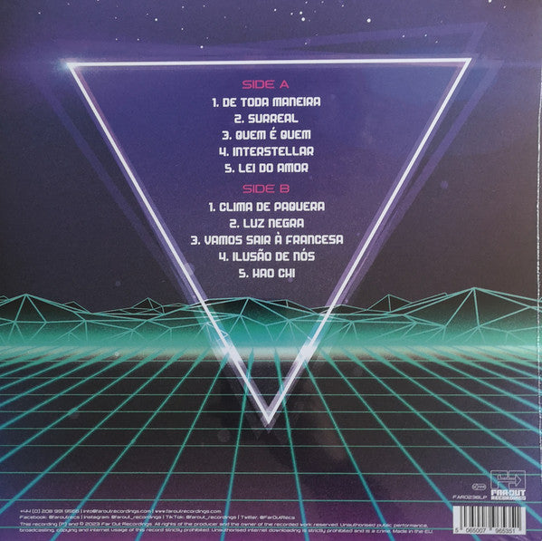 João Donato Donatinho – Sintetizamor (LP, Far Out Recordings, 2023) Back Cover