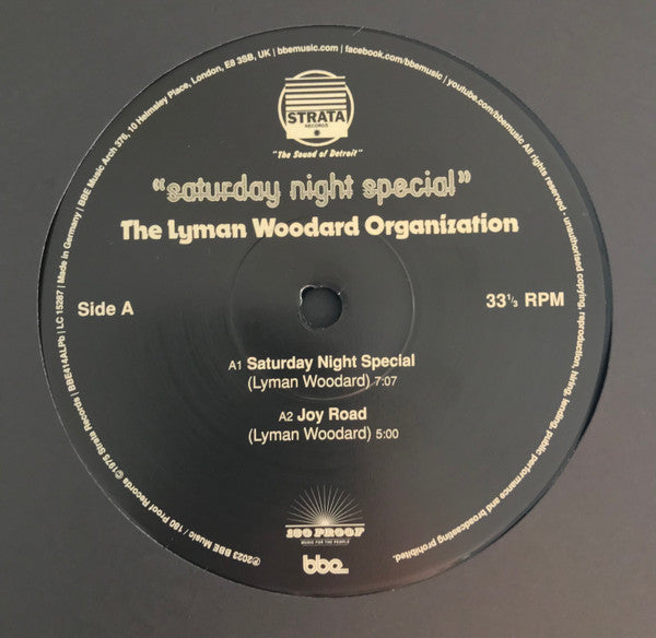 The Lyman Woodard Organization – Saturday Night Special (2xLP, BBE, 2023) Image 5