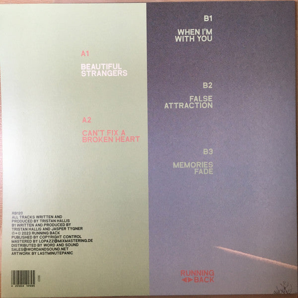 DJ Boring – Beautiful Strangers (12", Running Back, 2023) Back Cover