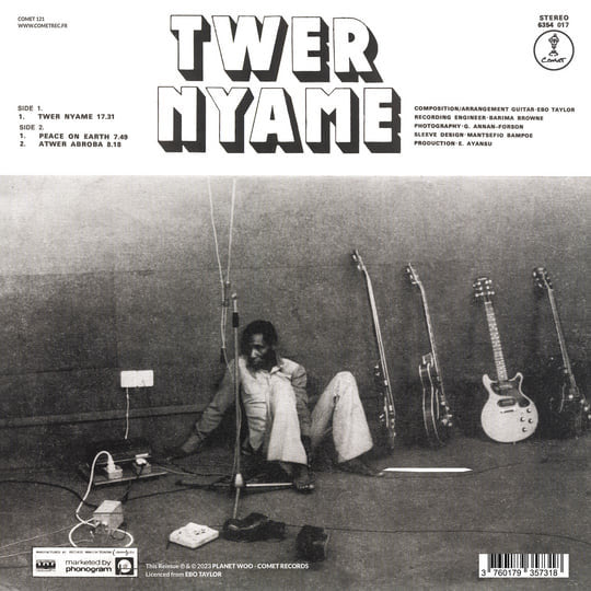 Ebo Taylor : Twer Nyame (LP, Album, RE)