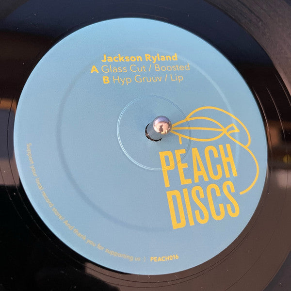 Jackson Ryland – Boosted (12", Peach Discs, 2023) Back Cover