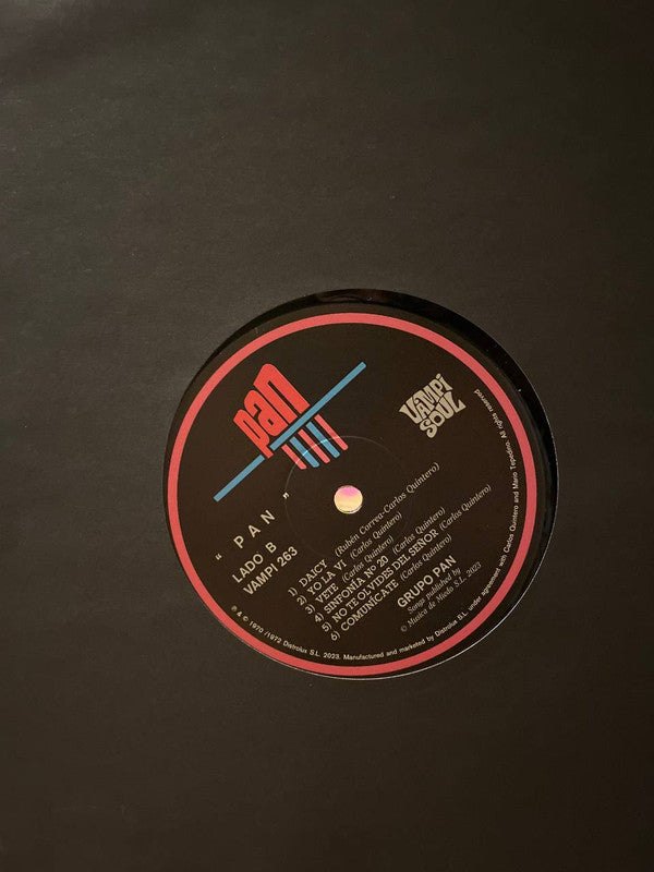 Grupo Pan : Pan (LP, Album, RE)