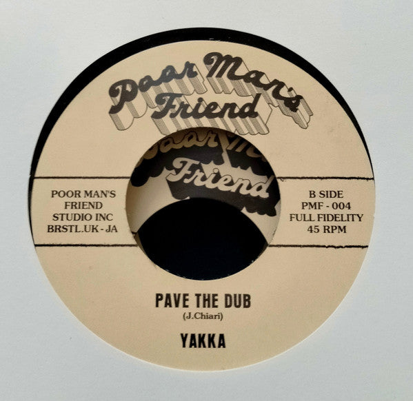 Icho Candy The Viceroys – Pave The Way (7", Poor Man's Friend Records, 2023) Back Cover