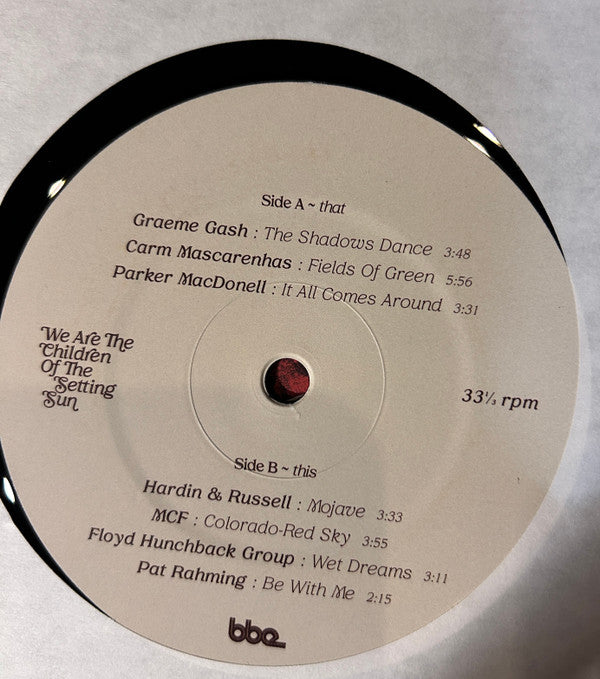 Various : We Are The Children Of The Setting Sun (3xLP, Comp)