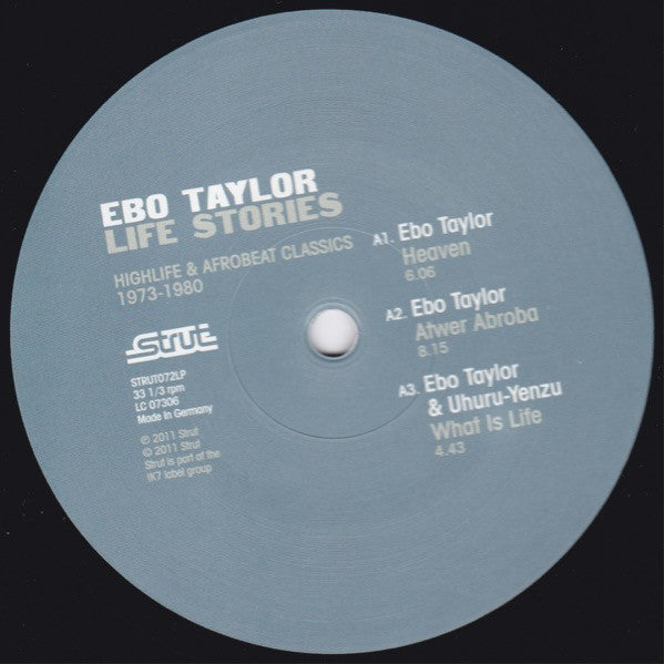 Ebo Taylor – Life Stories (Highlife & Afrobeat Classics 1973-1980) (2xLP, Strut, 2011) Image 5