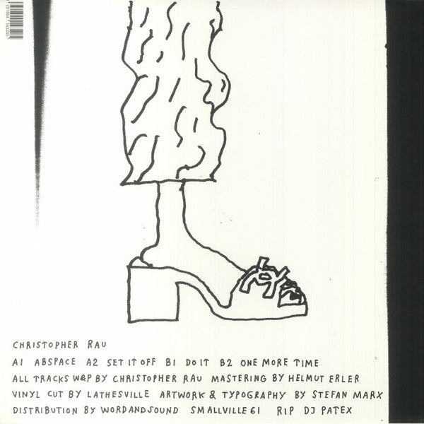 Christopher Rau – Abspace (12", Smallville Records, 2023) Back Cover