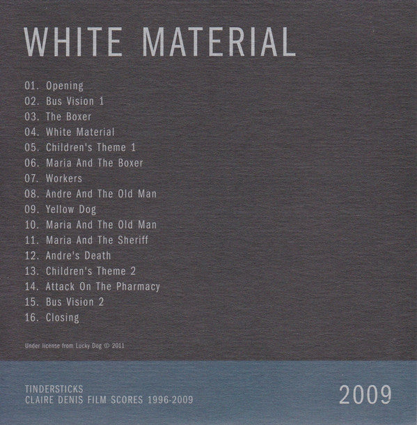 Tindersticks – Claire Denis Film Scores 1996-2009 (5xCD+Box Set, Constellation, 2011) Image 5