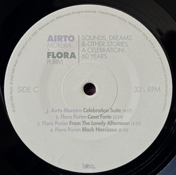 Airto Moreira Flora Purim – Sounds, Dreams & Other Stories A Celebration: 60 Years (5xLP+Box Set, BBE, 2023) Image 5