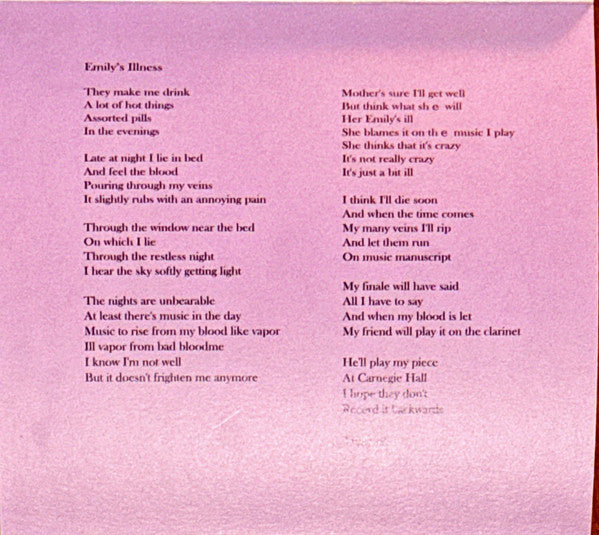 Nora Guthrie – Emily's Illness (7", Box Logo, EM Records, 2023) Image 5