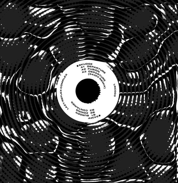 Skudge 543FF – LRC003 (12", Lazy Reflex Complex, 2024) Back Cover