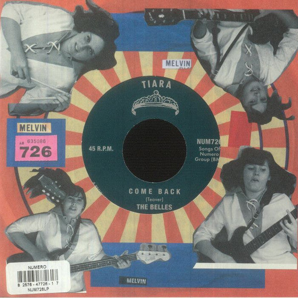 The Belles – Melvin / Come Back (7", Tiara, 2023) Back Cover