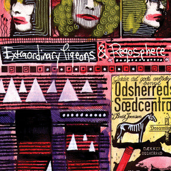 Extraordinary Pigeons Regosphere – Extraordinary Pigeons & Regosphere (Cassette, Pigeon Coup International, 2011) Front Cover