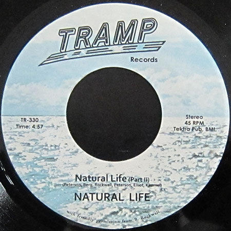 Natural Life – Natural Life Pt.1/2 (7", Tramp Records, 2024) Back Cover