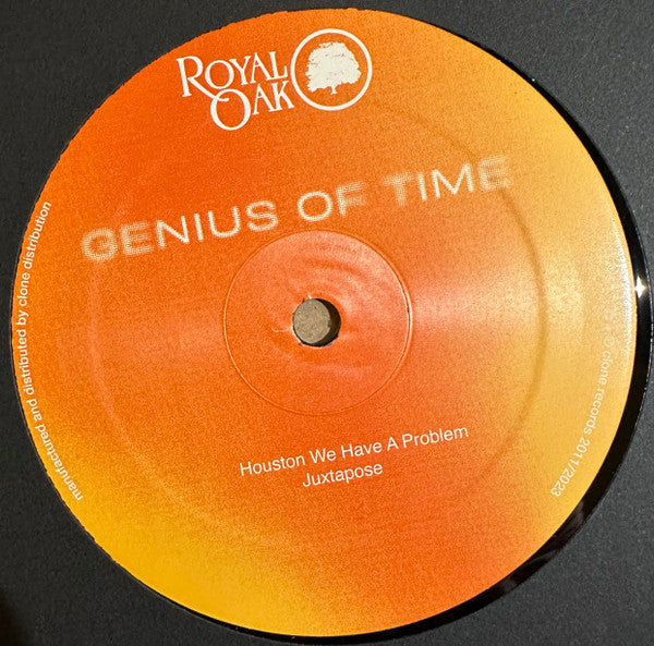 Genius Of Time – Drifting Back (12", Royal Oak, 2024) Back Cover