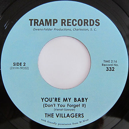 The Villagers (12) : Funky Broadway (7", Single)