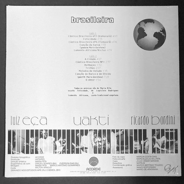 Maria Rita – Brasileira (LP, Mr Bongo, 2024) Back Cover
