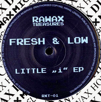 Fresh & Low : Little 'i' EP (12", EP, RE)