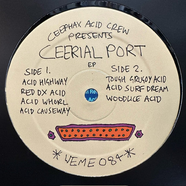 Ceephax Acid Crew – Ceerial Port EP (12", WéMè Records, 2024) Front Cover