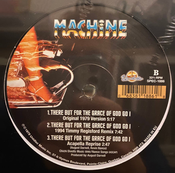 Machine – There But For The Grace Of God Go I (Moplen Remixes) (12", Unidisc, 2024) Back Cover