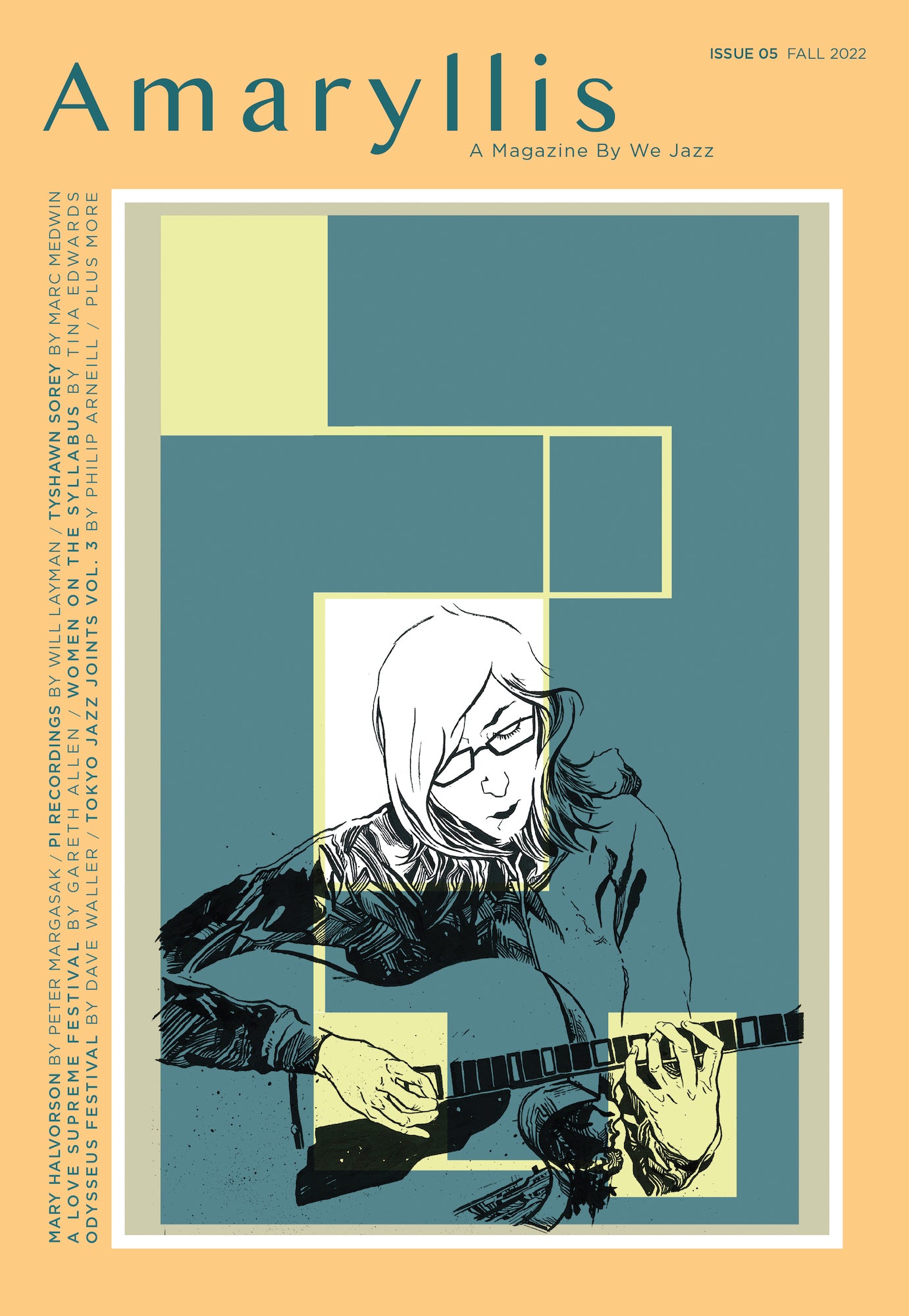 We Jazz Magazine – Issue 05: "Amaryllis" (Magazine, We Jazz) Front Cover