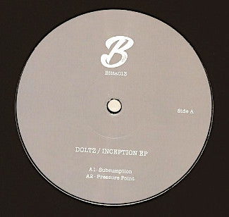 Doltz – Inception EP (12", Bitta, 2024) Front Cover