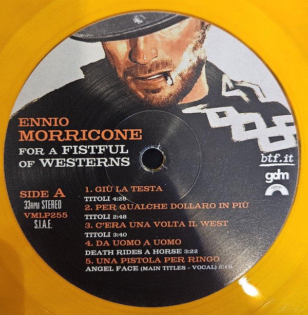 Ennio Morricone : For A Fistful Of Westerns (LP, Comp, Ltd, Cle)