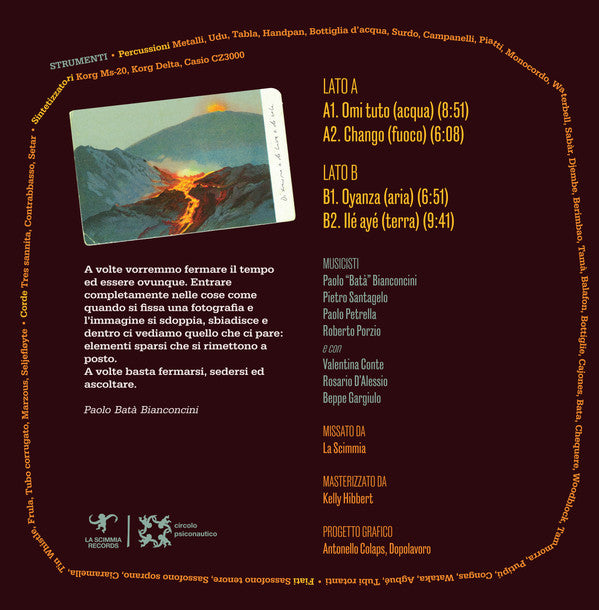 Paolo Bata Bianconcini, Circolo Psiconautico : Asapani (LP)