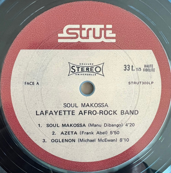 Lafayette Afro Rock Band – Soul Makossa (LP, Blue Translucent, Strut, 2024) Image 4
