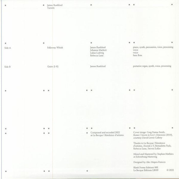 James Rushford : Turzets (LP, Album, 180)