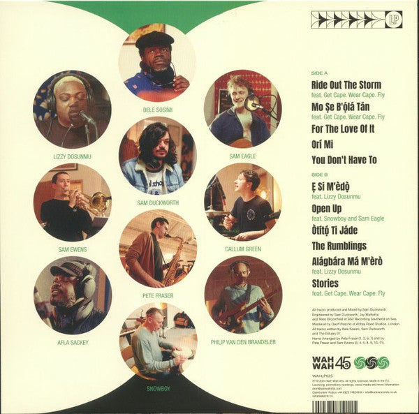Dele Sosimi The Estuary 21 – The Confluence (LP, Wah Wah 45s, 2024) Back Cover