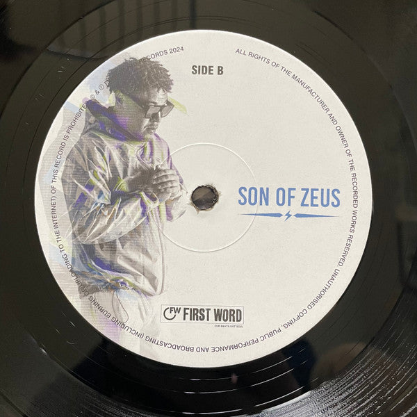 Tyler Daley – Son Of Zeus (12", First Word Records, 2024) Image 4