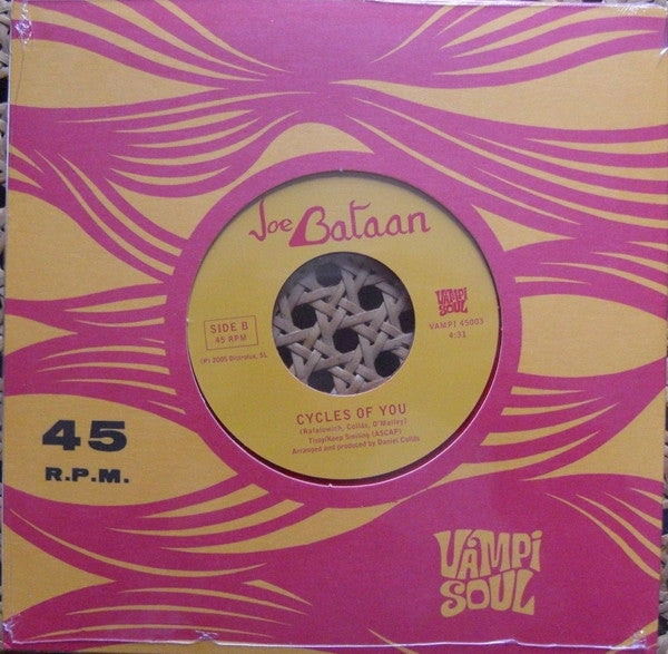 Joe Bataan – Chick-A-Boom (7", Red, Vampi Soul, 2024) Back Cover
