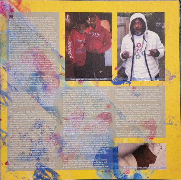 Khan Jamal : Give The Vibes Some (LP, Album, Ltd, RE)