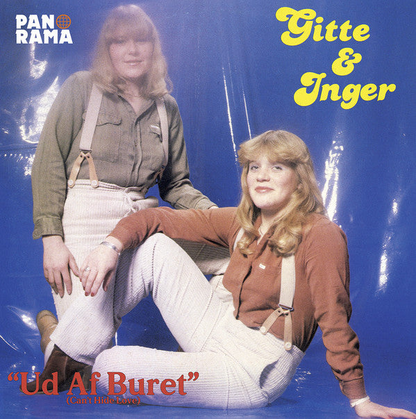 Gitte & Inger : Ud Af Buret (7", RE, RM)