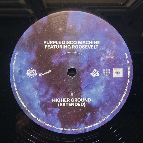 Purple Disco Machine Featuring Roosevelt (4) : Higher Ground (12", Ltd)