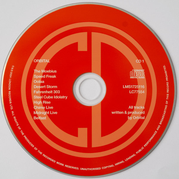 Orbital – Orbital (2xCD, London Music Stream, 2024) Image 5