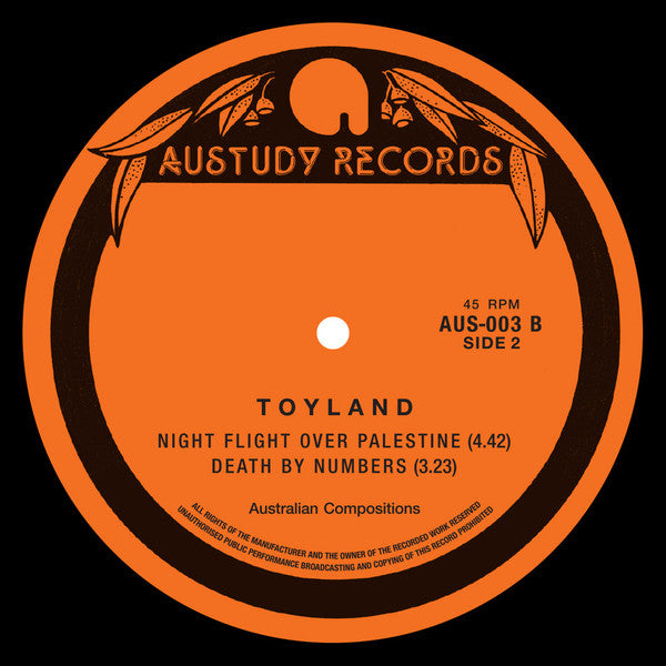 Toyland – Toyland (12", Austudy Records, 2024) Image 4
