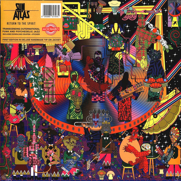 Sun Atlas – Return To The Spirit (LP, Tip On, Mocambo, 2024) Front Cover
