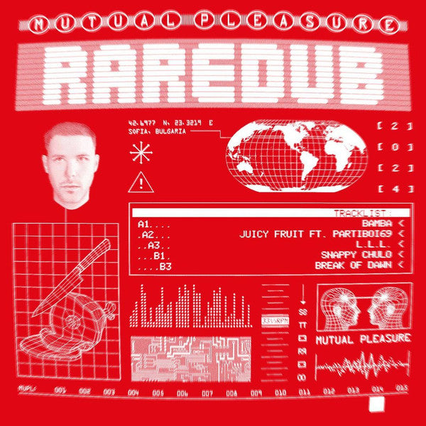 Raredub – Rare, Raw and Ready (12", Mutual Pleasure, 2024) Back Cover