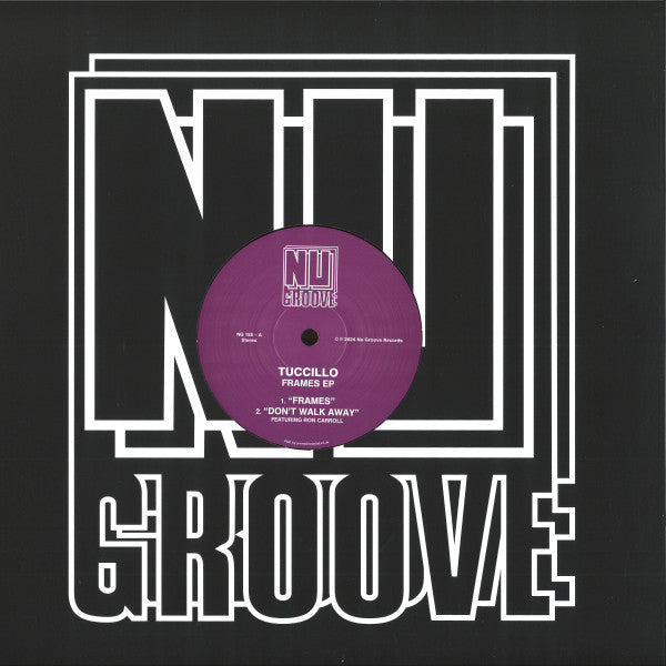 Tuccillo – Frames EP (12", Nu Groove Records, 2024) Front Cover