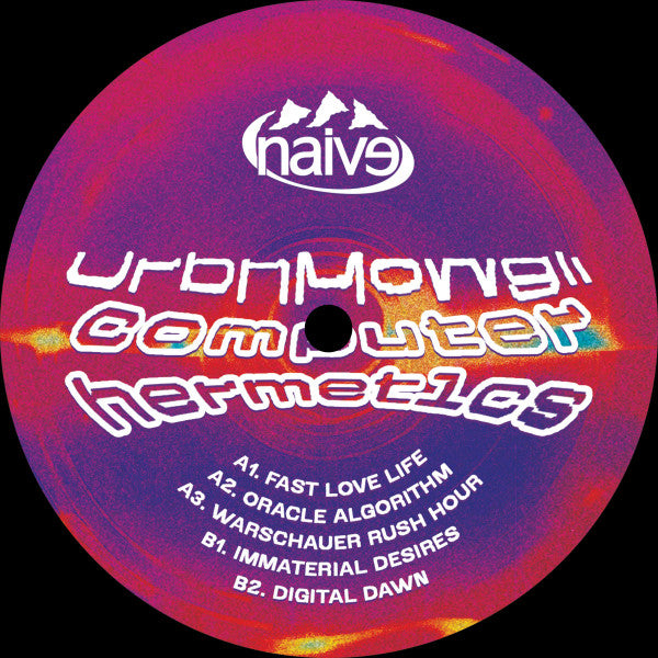 UrbnMowgli – Computer Hermetics (12", Naive, 2024) Front Cover
