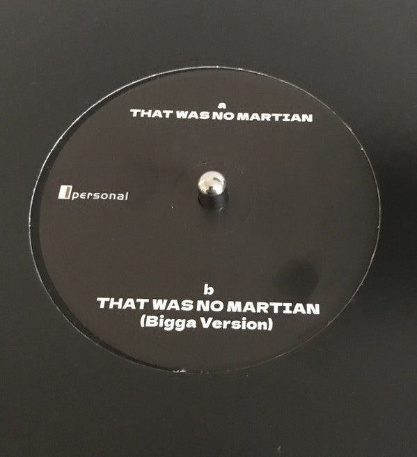 Airgoose – That Was No Martian (7", Personal Records, 2024) Back Cover