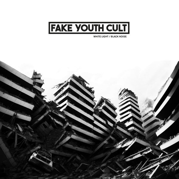 Fake Youth Cult – White Light / Black Noise (12", Magenta Marbled, Shipwrec, 2024) Front Cover