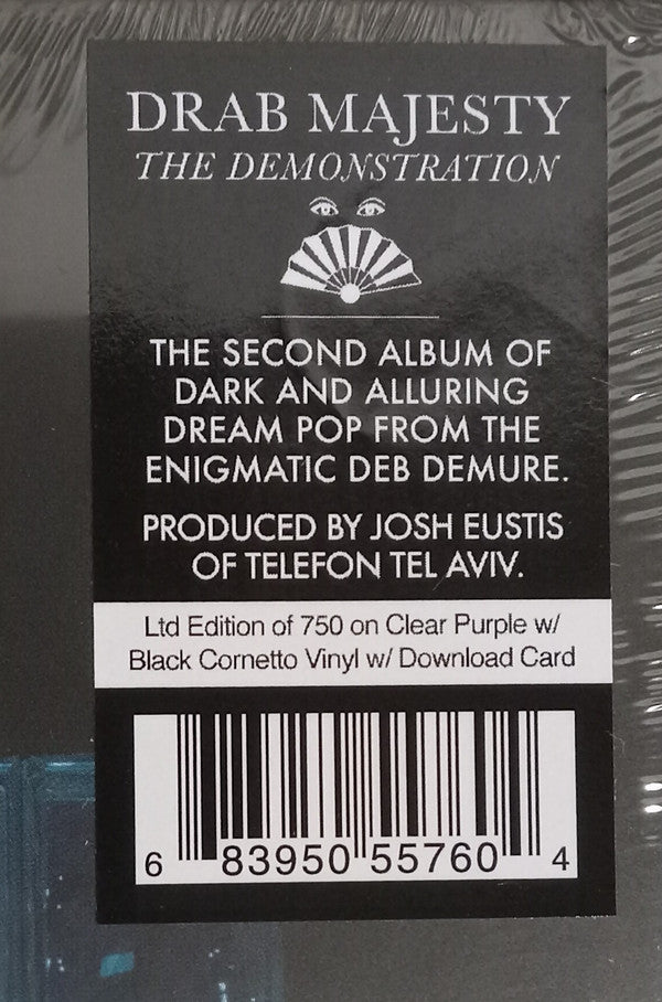 Drab Majesty – The Demonstration (LP, Clear Purple w/ Black Cornetto, Dais Records, 2024) Image 3