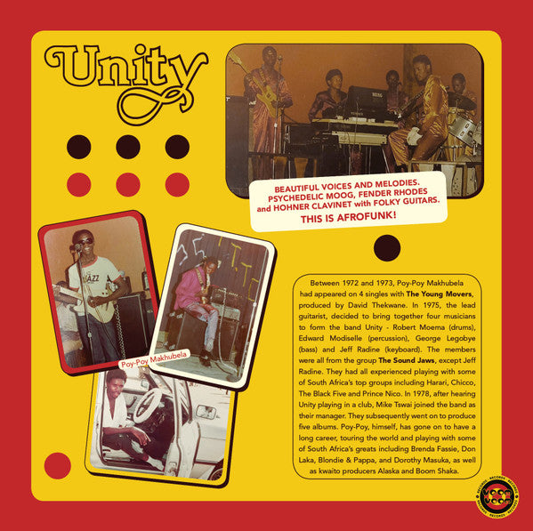 Unity – Erube Jambo (LP, 180gr, Voom Voom Records, 2024) Image 4