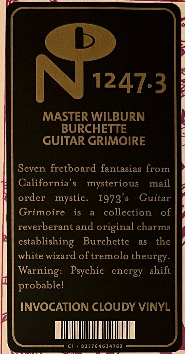 Wilburn Burchette's – Guitar Grimoire (LP, Off-White, Numero Group, 2024) Image 3
