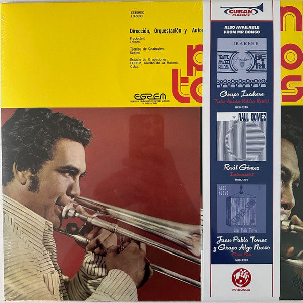 Juan Pablo Torres – Algo Nuevo (LP, Mr Bongo, 2024) Back Cover