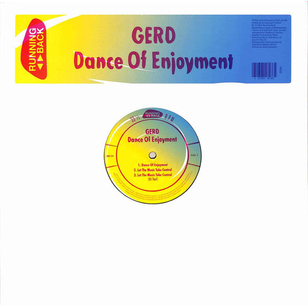 Gerd – Dance Of Enjoyment (12", Running Back, 2024) Image 3