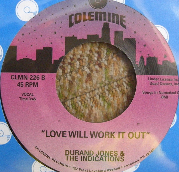 Durand Jones & The Indications – Witchoo / Love Will Work It Out (7", Colemine Records, 2024) Back Cover